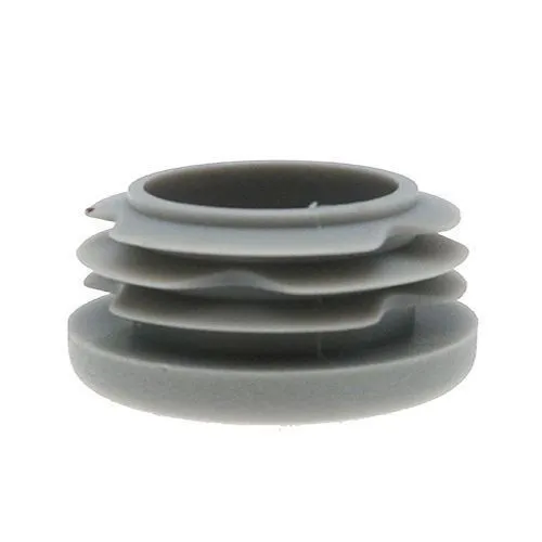 42mm Round Plastic Tube Insert (For 36-40mm Tube) 1-3mm Wall | Grey LDPE