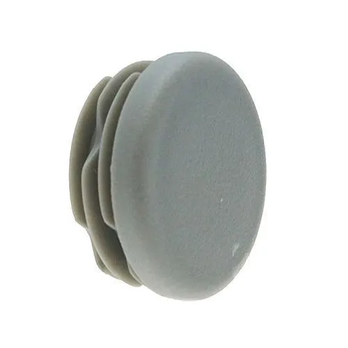 43mm Round Plastic Tube Insert (For 38-39mm Tube) 2-2.5mm Wall | Grey LDPE