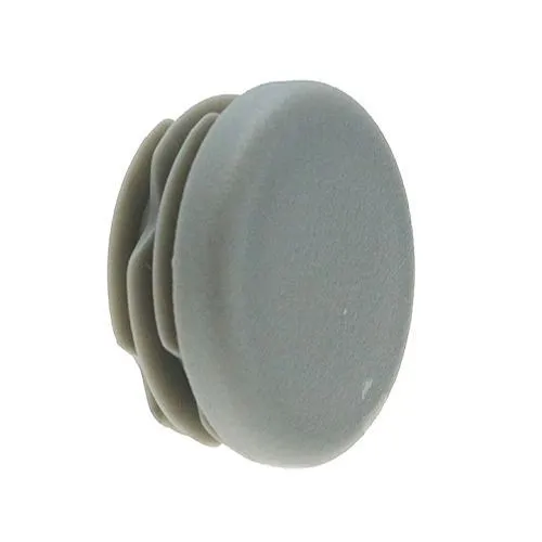 44.4mm Round Plastic Tube Insert (For 38.4-42.4mm Tube) 1-3mm Wall | Grey LDPE
