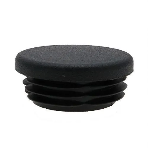 47.6mm Round Plastic Tube Insert (For 41.6-45.6mm Tube) 1-3mm Wall | Black LDPE