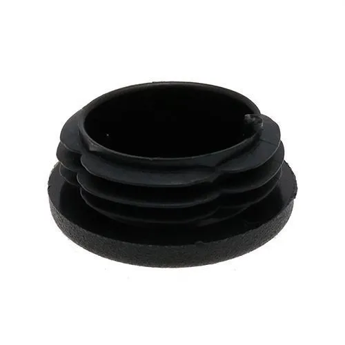 47.6mm Round Plastic Tube Insert (For 41.6-45.6mm Tube) 1-3mm Wall | Black LDPE