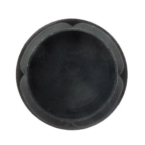 48.4mm Round Plastic Tube Insert (For 38-43.4mm Tube) 2.5-5.2mm Wall | Black LDPE