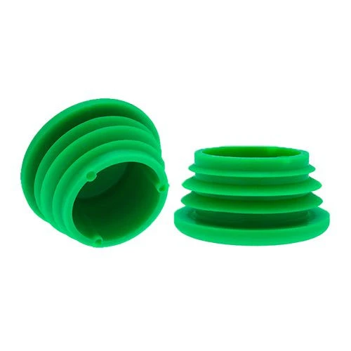 Round Tube Insert - To Fit 38.4-42mm Tube, Green, LDPE Plastic