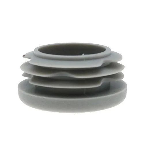 50.8mm Round Plastic Tube Insert (For 44.8-48.8mm Tube) 1-3mm Wall | Grey LDPE