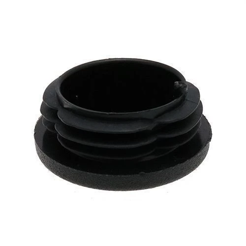 Round Tube Insert - To Fit 57.5-61.5mm Tube, Black, LDPE Plastic