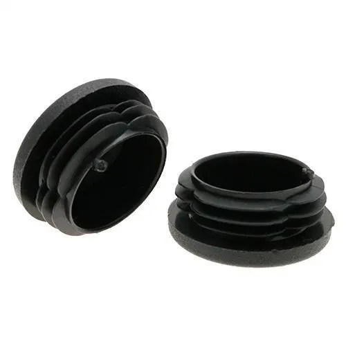 65mm Round Plastic Tube Insert (For 59-63mm Tube) 1-3mm Wall | Black LDPE