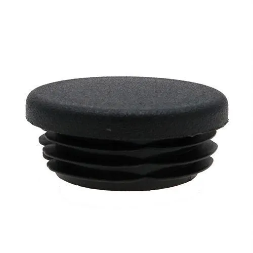 65mm Round Plastic Tube Insert (For 55-59mm Tube) 3-5mm Wall | Black LDPE