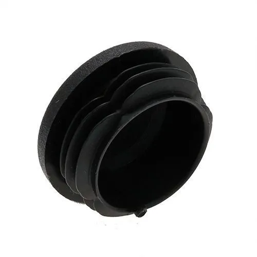 65mm Round Plastic Tube Insert (For 55-59mm Tube) 3-5mm Wall | Black LDPE