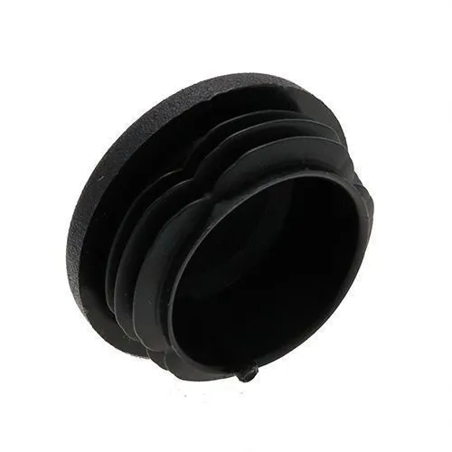 70mm Round Plastic Tube Insert (For 63-68mm Tube) 1-3.5mm Wall | Black LDPE