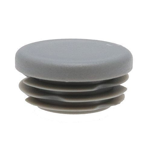 Round Tube Insert - To Fit 63-68mm Tube, Grey, LDPE Plastic