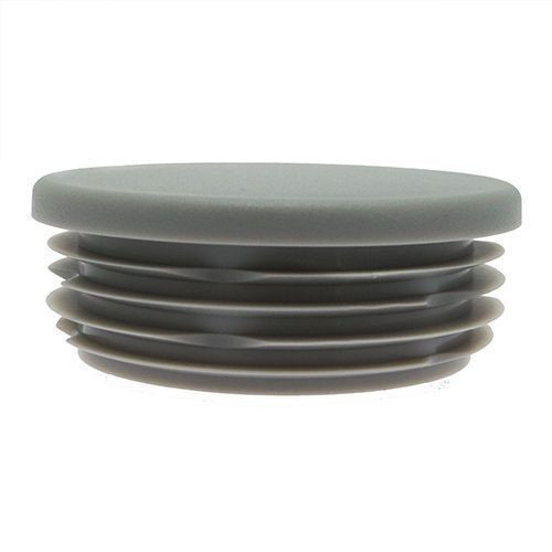 Round Tube Insert - To Fit 68.2-72.2mm Tube, Grey, LDPE Plastic