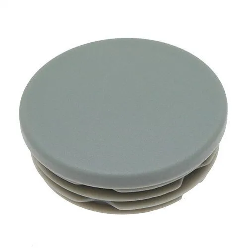 76.2mm Round Plastic Tube Insert (For 72.2mm-74.2mm Tube) 1-2mm Wall | Grey LDPE