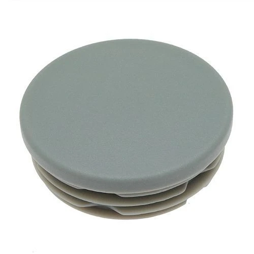 Round Tube Insert - To Fit 72.2mm-74.2mm Tube, Grey, LDPE Plastic