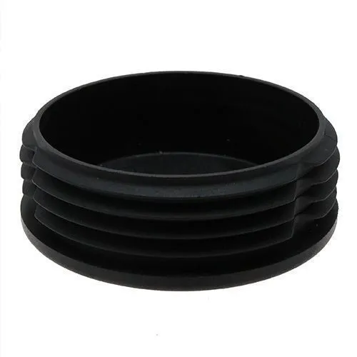 95mm Round Plastic Tube Insert (For 87-92mm Tube) 1.5-4mm Wall | Black LDPE