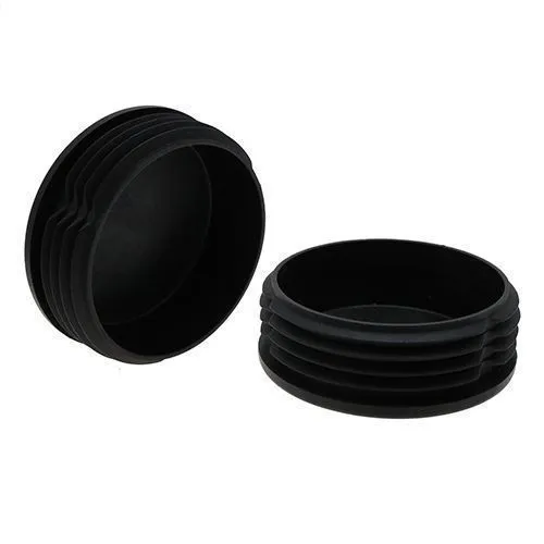 95mm Round Plastic Tube Insert (For 87-92mm Tube) 1.5-4mm Wall | Black LDPE