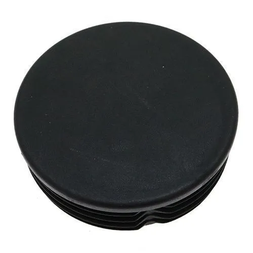 100mm Round Plastic Tube Insert (For 87-92mm Tube) 4-6.5mm Wall | Black LDPE