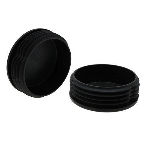 Round Tube Insert - To Fit 87mm-92mm Tube, Black, LDPE Plastic