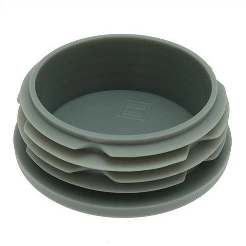 Round Tube Insert - To Fit 89.6mm-94.4mm Tube, Grey, LDPE Plastic