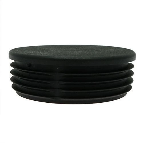 Round Tube Insert - To Fit 101mm-106mm Tube, Black, LDPE Plastic