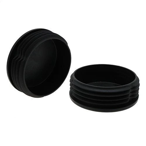 Round Tube Insert - To Fit 101mm-106mm Tube, Black, LDPE Plastic