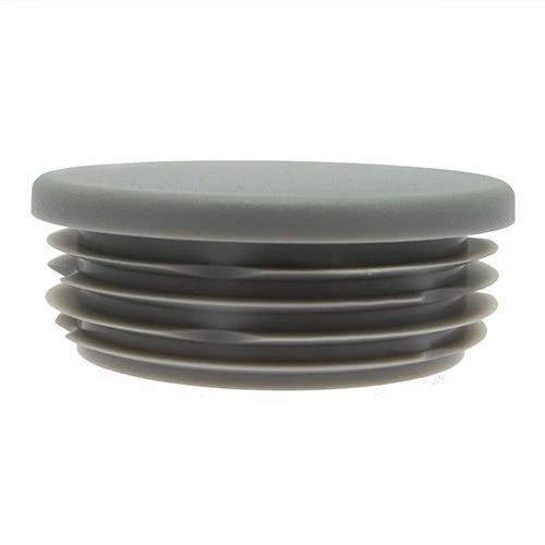 Round Tube Insert - To Fit 112mm-116mm Tube, Grey, LDPE Plastic