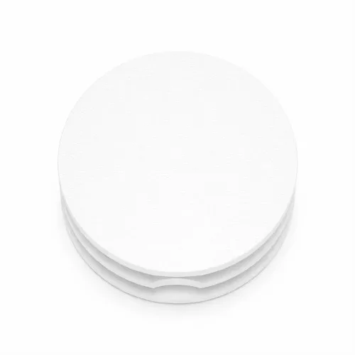 Round Thin Head Tube Insert - To Fit 25-28.4mm Tube, White