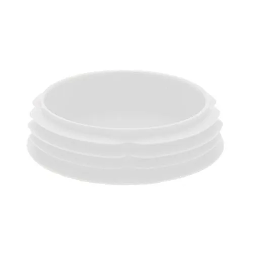 48.4mm Round Plastic Tube Insert - 3mm Thin Head (For 42.4-46.4mm Tube) 1-3mm Wall | Grey LDPE