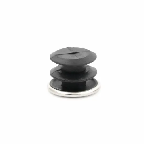 19mm Round Plastic Tube Insert (For 16mm Tube) 1.5mm Wall | Chrome LDPE