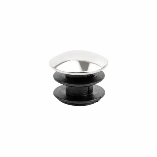 25mm Round Plastic Tube Insert (For 22mm Tube) 1.5mm Wall | Chrome LDPE