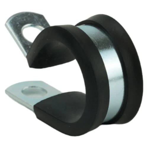Rubber Lined P Clip 13mm BZP | Pipe & Cable Fixing