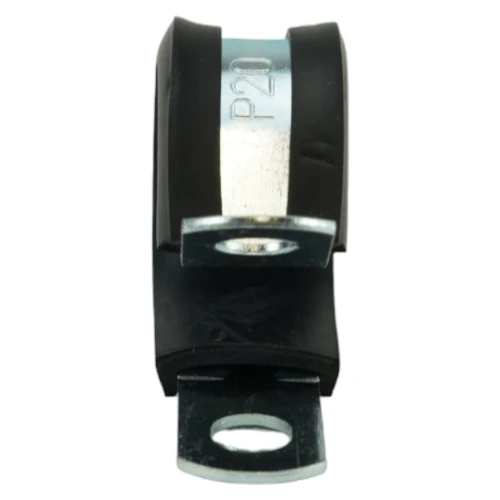 Rubber Lined P Clip 40mm BZP | Pipe & Cable Fixing