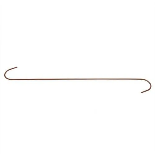 100mm Powder Coating S Hooks (Small) - 0.9mm Wire - 1000pk | Copper Dusted/Washed