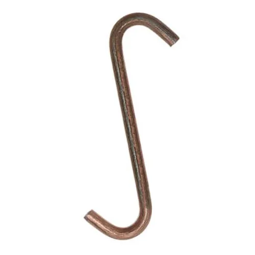 350mm Powder Coating S Hooks - 10mm Wire - 500pk | Mild Steel