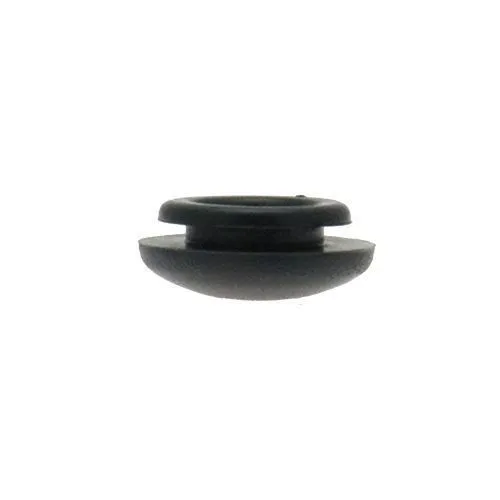 8mm Rubber Blanking Plug (Domed) - 0.8mm Panel | Black PVC