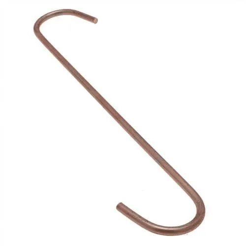 50mm Powder Coating S Hooks (Small) - 5mm Wire - 1000pk | Mild Steel