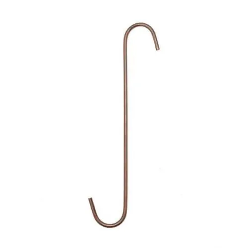 75mm Powder Coating S Hooks (Small) - 5mm Wire - 1000pk | Mild Steel