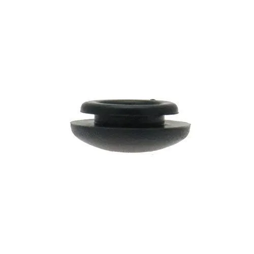 14.9mm Rubber Blanking Plug (Domed) - 1.3mm Panel | Black TPR