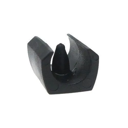 28-30mm Clip On Tube Saddle Foot (Flat Base Pin) - 5.7mm Peg | LDPE