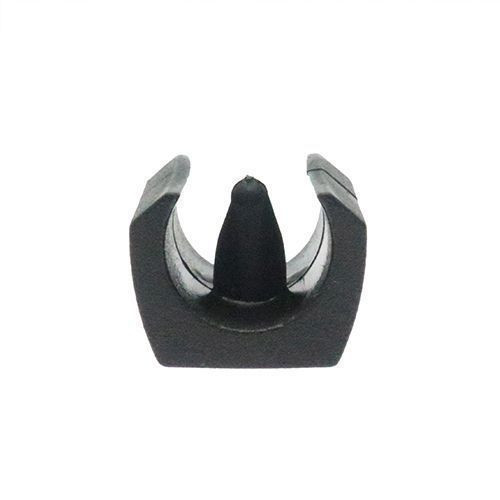 32-35mm Clip On Tube Saddle Foot (Flat Base Pin) - 5.7mm Peg | LDPE