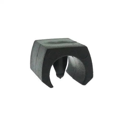 32-35mm Clip On Tube Saddle Foot (Flat Base Pin) - 5.7mm Peg | LDPE