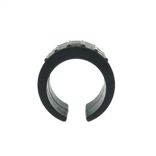 18-20mm Clip On Tube Saddle Foot (Round) | LDPE