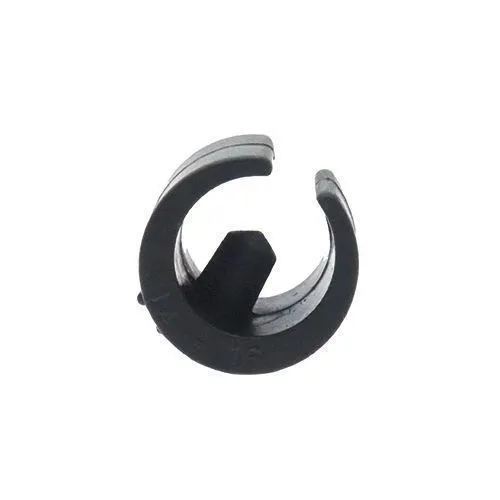 18-20mm Clip On Tube Saddle Foot (Round Pin) - 3.5mm Peg | LDPE