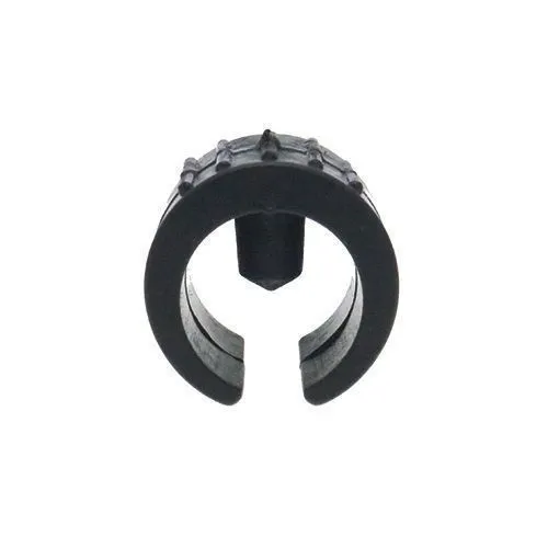 18-20mm Clip On Tube Saddle Foot (Round Pin) - 3.5mm Peg | LDPE