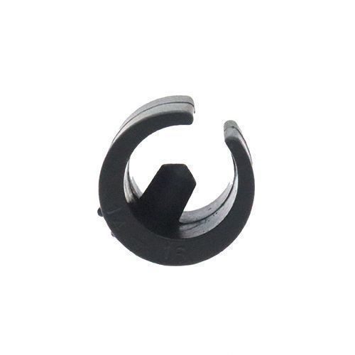 24-26mm Clip On Tube Saddle Foot (Round Pin) - 5mm Peg | LDPE