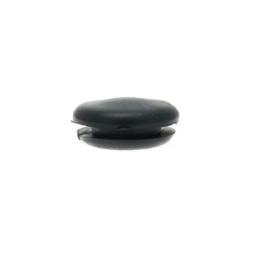 20mm Rubber Blanking Plug (Domed) - 1.6mm Panel | Black TPR