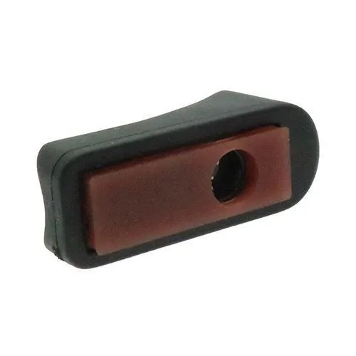 30mm Angled Saddle Glide (Pin & Hole) - 85mm Tube Radius | Nylon