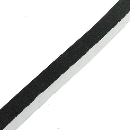 50mm x 3mm (Black) 10m Self Adhesive Edging Strip | Expanded EPDM