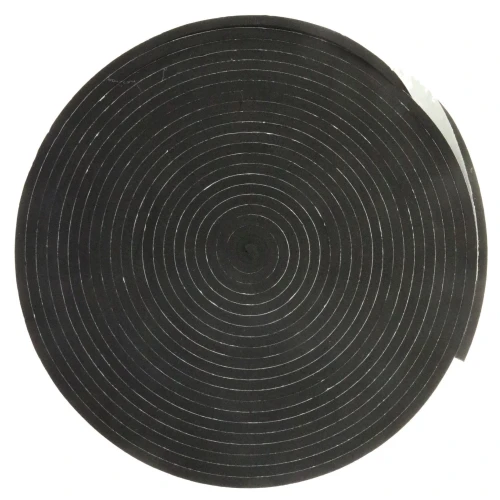 15mm x 9mm (Black) 10m Self Adhesive Edging Strip | Expanded EPDM