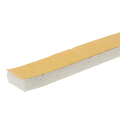 9mm x 3mm (White) 10m Self Adhesive Edging Strip | Silicone Foam