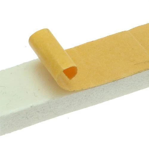 15mm x 3mm (White) 10m Self Adhesive Edging Strip | Silicone Foam